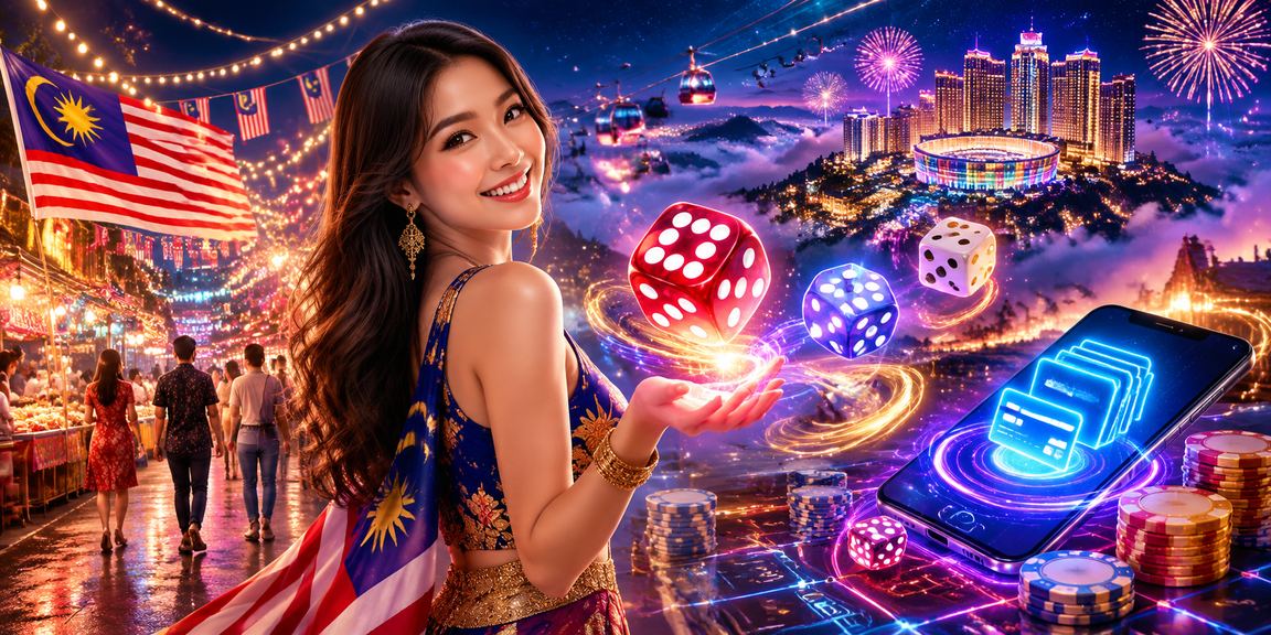 Suasana permainan kasino di Genting Highlands dengan meja baccarat live